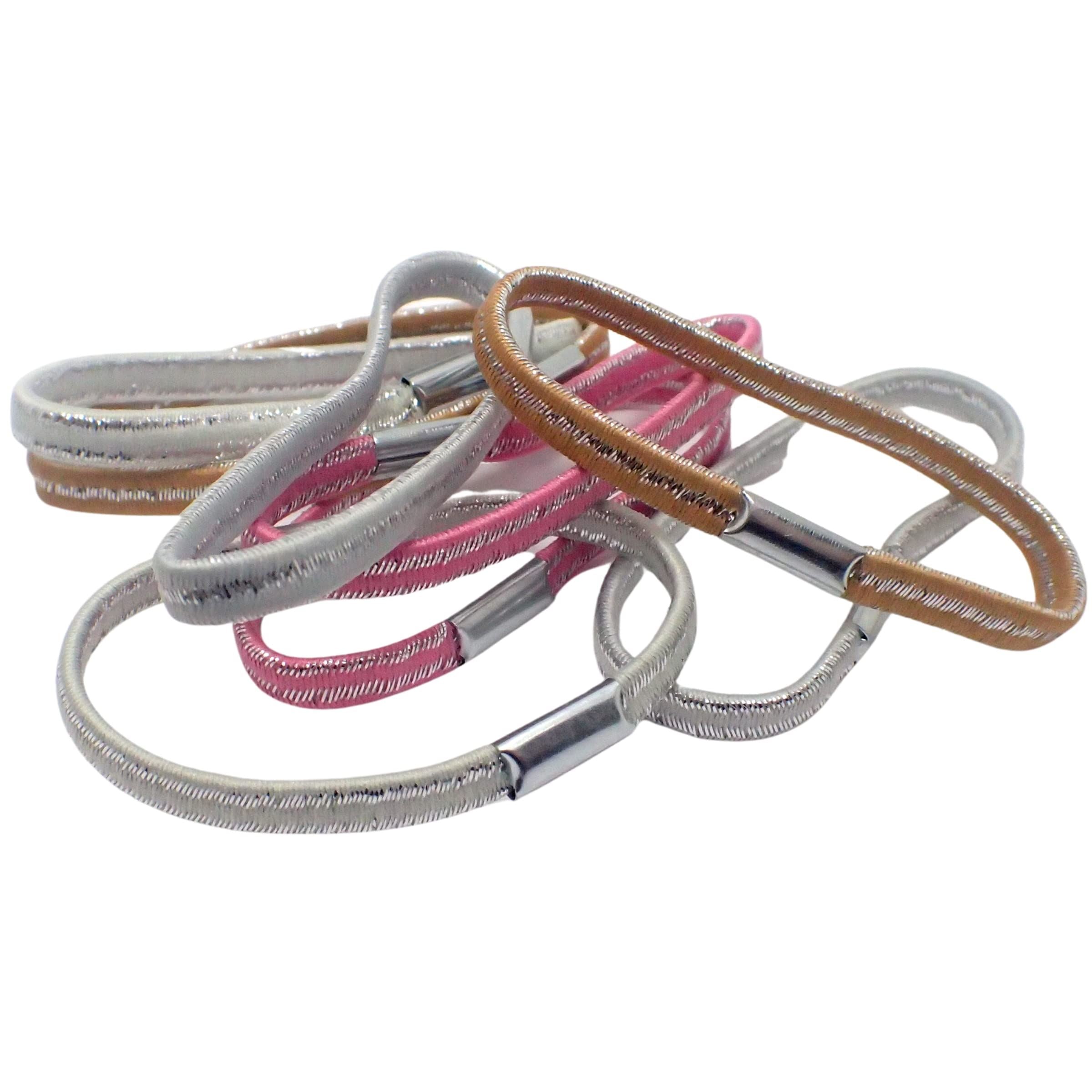 Pattern Hair Bobbles for Girls and Women, Hair Ties, Hair Elastic Bands Hair Accessories for Women, Elastic Hair Bands for Women, Rubber Bands for hair